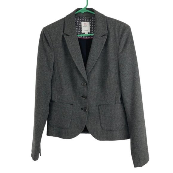S Oliver Houndstooth German-Brand Cotton Blazer - Picture 1 of 7